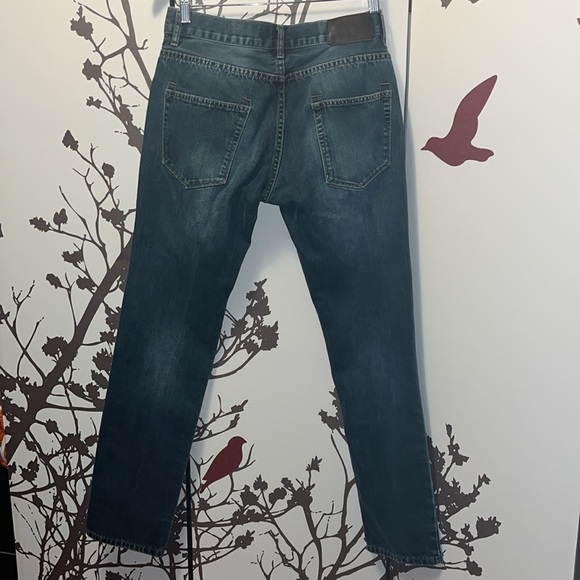 Tainted Denim Slim 30 Men’s Dark Blue Washed Straight Leg Jeans NWOT $40 - Picture 13 of 17